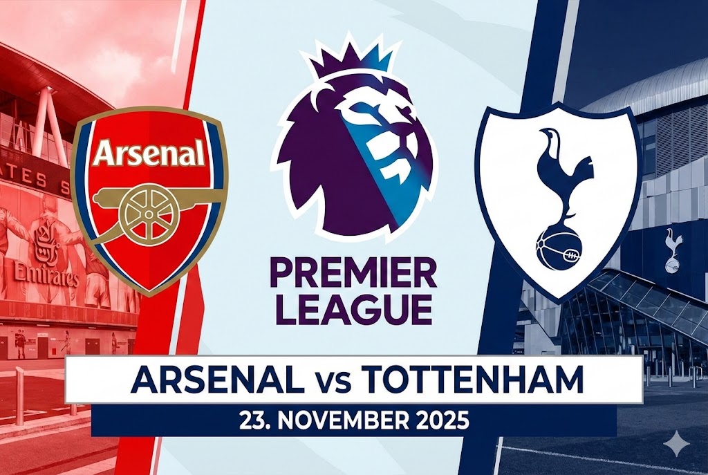 Preview 12. kolo Premier League Arsenal verzus Tottenham
