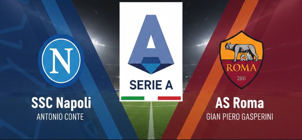 Preview 25. kolo Serie A zápas Neapol vs AS Rím