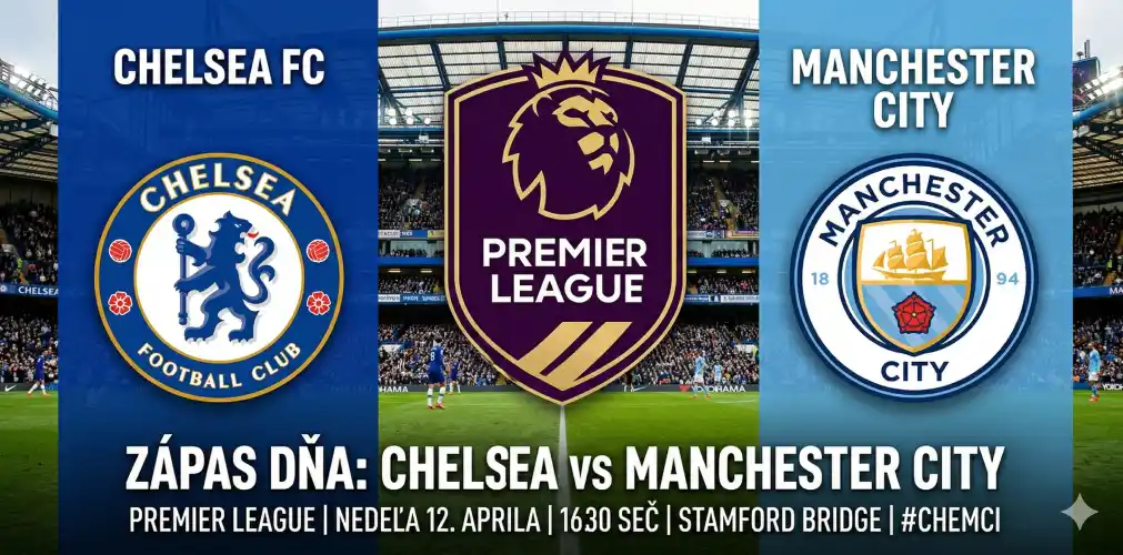 Preview Premier League zápas Chelsea - Manchester City