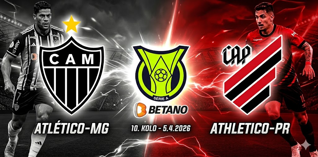 Preview brazilskej ligy Athletio MG - Athletico PR